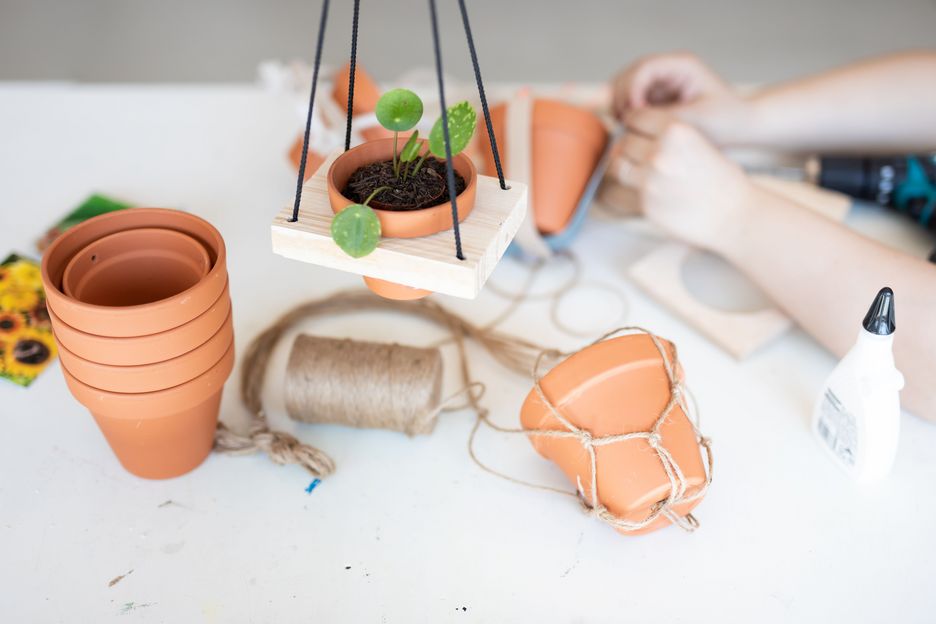 Werkstattangebote | Pflanzenhänger | ©Paulin Berg