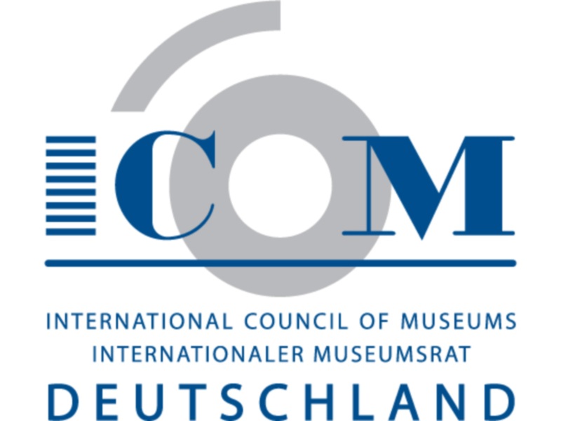 Logo:  ICOM (International Council of Museums)