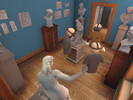 Goethe Live 3D, Büstenzimmer