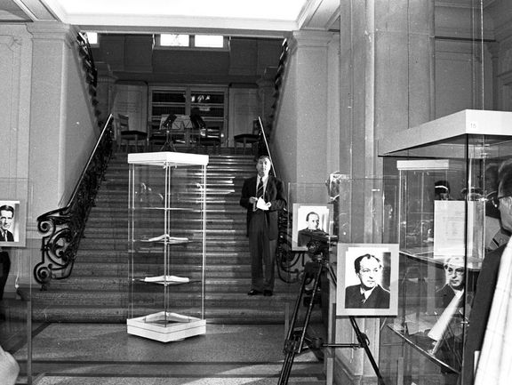 Foto der Eröffnung der Festwoche "100 Jahre Goethe- und Schiller-Archiv" vom 28. Juni 1996