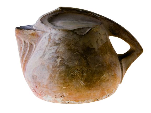  Henry van de Velde, Tonmodell eines in Silber ausgeführten Sahnekännchens, 1902/03 