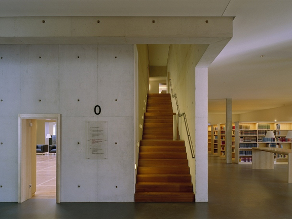 Erdgeschoss im Studienzentrum