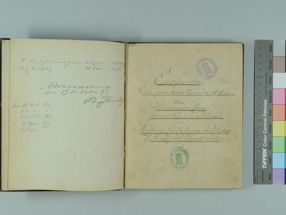 Digitalisat mit Farbkeil