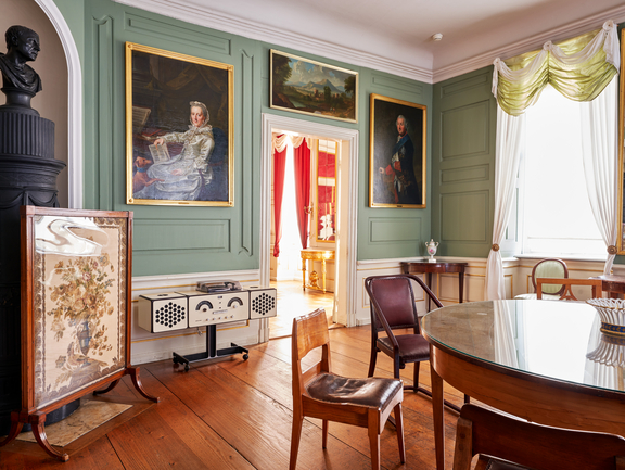 Jukebox in historischen Räumen