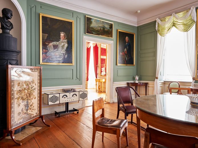 Jukebox in historischen Räumen