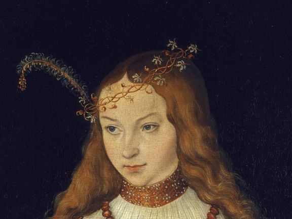 Lucas Cranach d.Ä., Sibylle von Cleve (1512-1554), 1526 