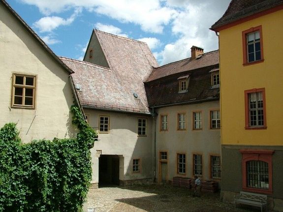 Wittumspalais l Blick in den Hof