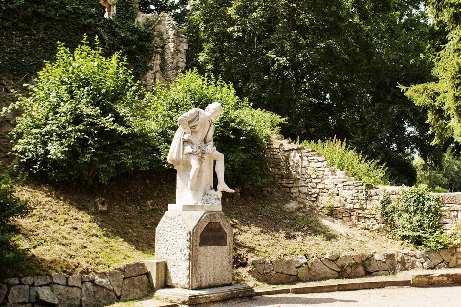 Shakespeare-Denkmal im Park an der Ilm © Klassik Stiftung Weimar