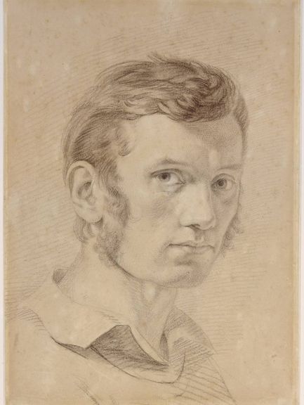  Philipp Otto Runge, Selbstporträt, 1806, Kreide 