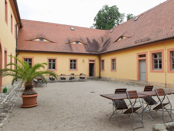 Wielandgut Oßmannstedt - Blick in den Innenhof