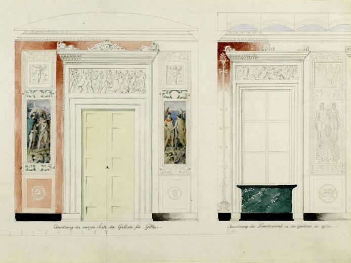 Entwurf von Karl Friedrich Schinkel