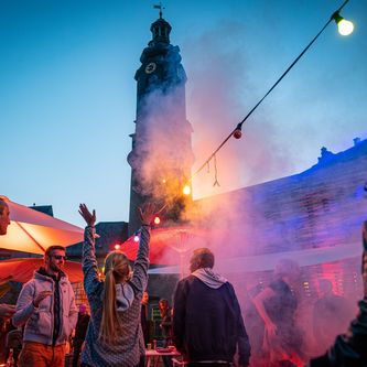 After work party with friends 