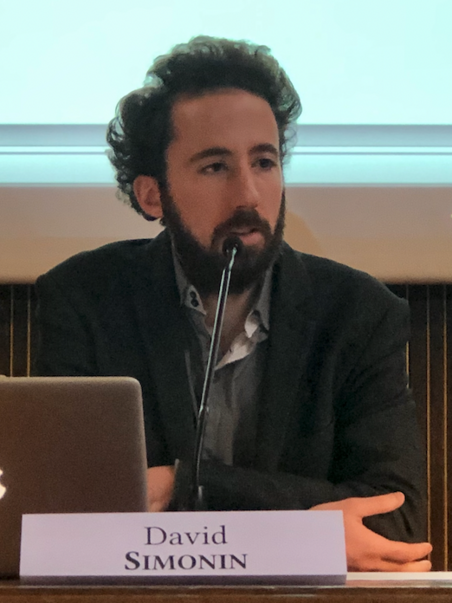 Porträtfoto von David Simonin, Nietzsche-Fellow 2023. 