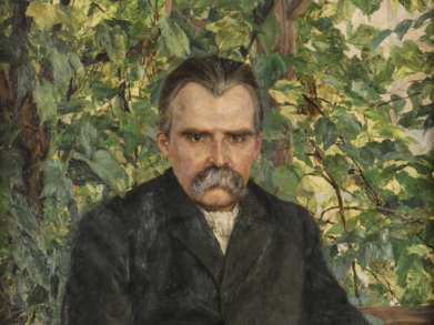 Curt Stoeving: Porträt Friedrich Nietzsche, 1894