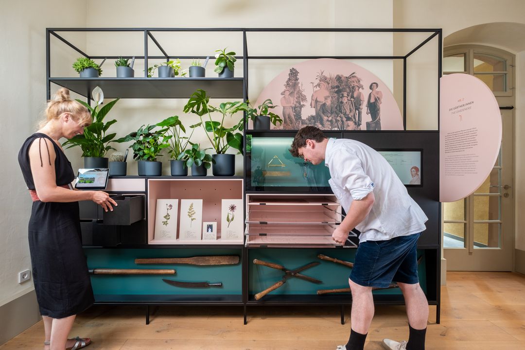 Einblick in die Ausstellung