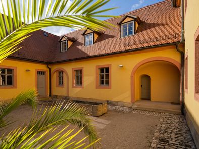 Ansicht eines Innenhofes