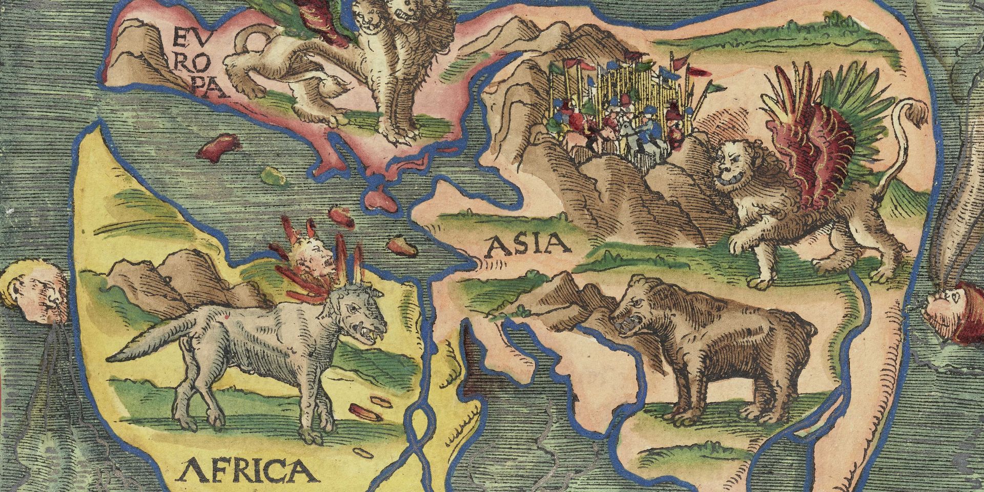 Illustration aus der Weimarer Lutherbibel von 1534 © Klassik Stiftung Weimar