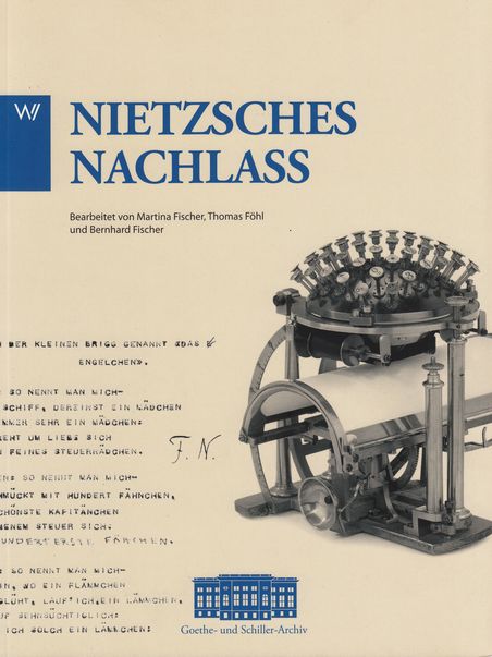 Der Ausstellungskatalog zur Ausstellung "Nietzsches Nachlass"
