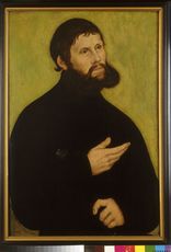 Dargestellte Person: Luther, Martin (1483 - 1546)
Künstler: Cranach, Lucas d. Ä. (1472 - 1553)