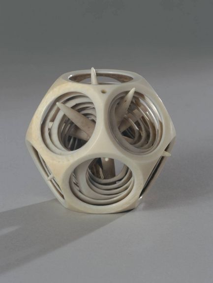 Dodekaeder mit Stachelstern, Mitte 17. Jh. 