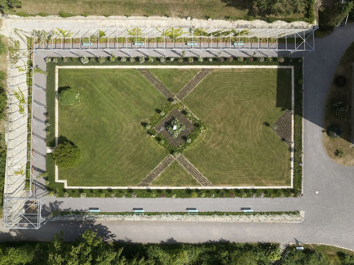 Rez-de-chaussée ouest – tir de drone