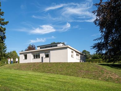 Das Haus Am Horn wurde 1923 als Versuchshaus errichtet.