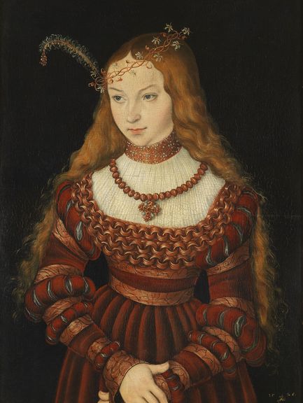 Sibylle von Kleve als Braut