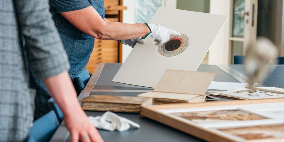 Die von Goethe und Schiller entwickelte "Temperamentenrose" 