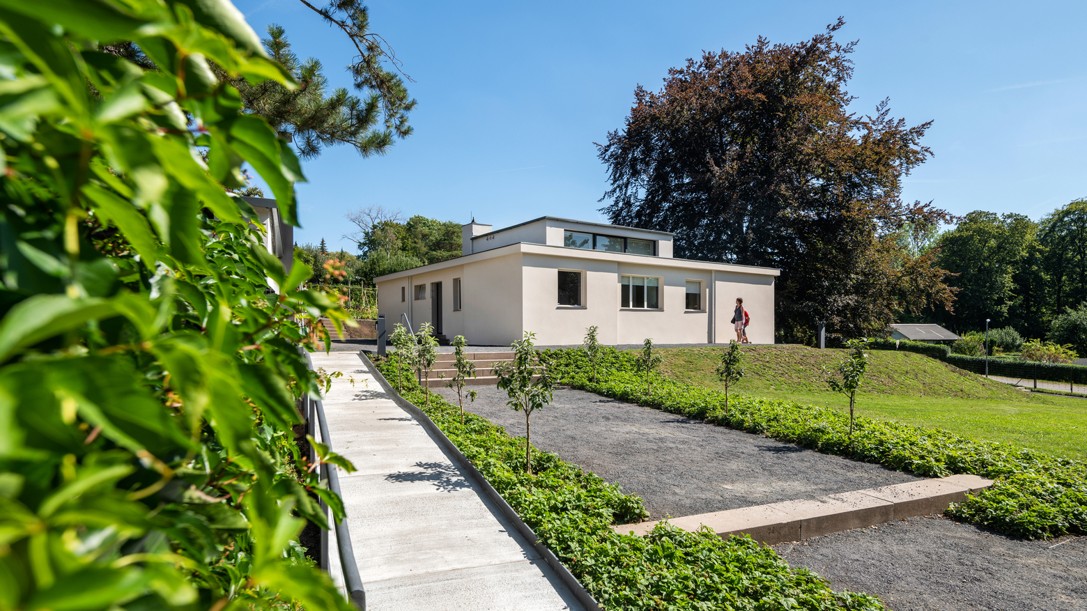 Der Eingangsbereich des Hauses Am Horn.