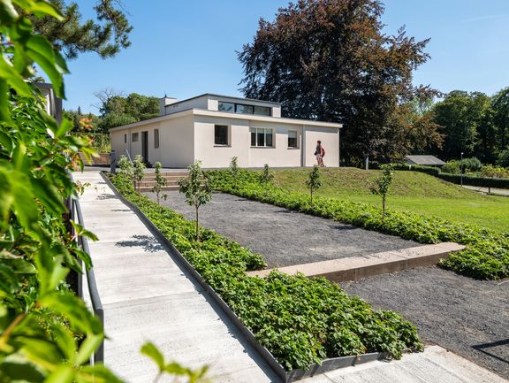 Der Eingangsbereich des Hauses Am Horn.