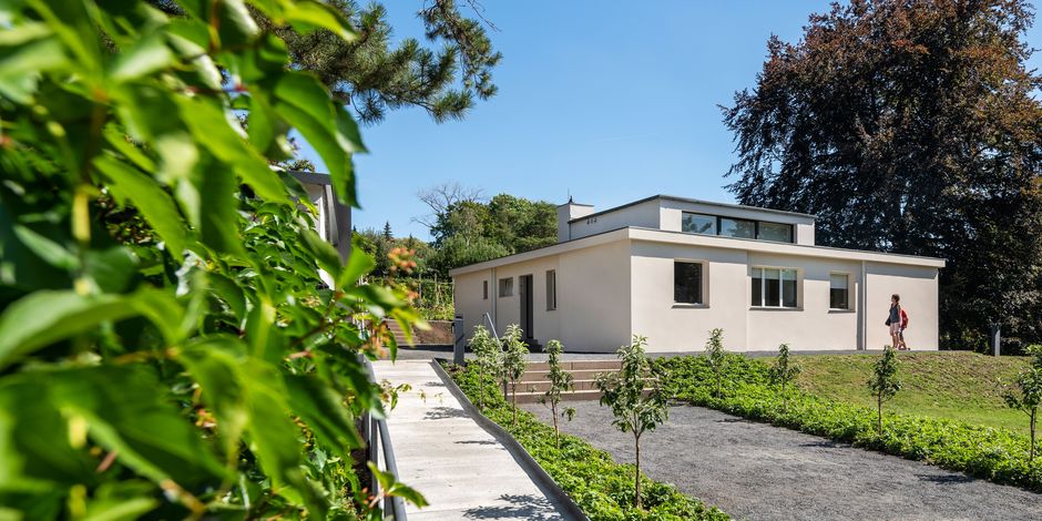 Der Eingangsbereich des Hauses Am Horn.