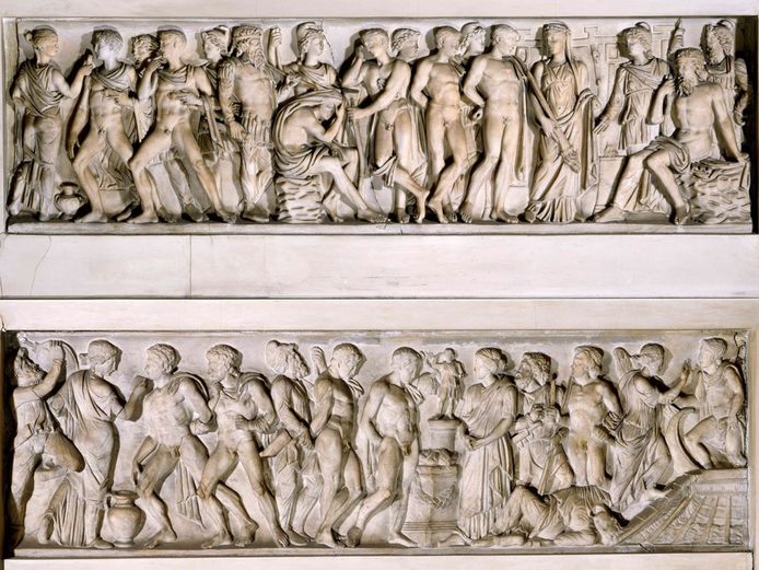 Römische Sarkophagreliefs