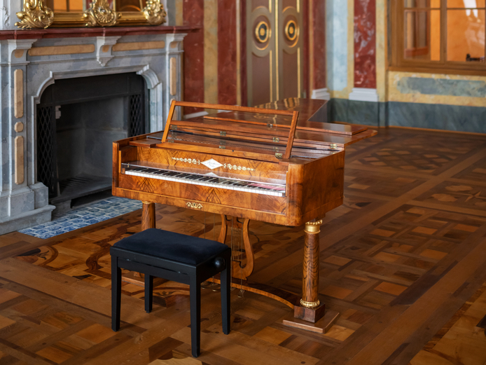 Flügel im Schloss Belvedere