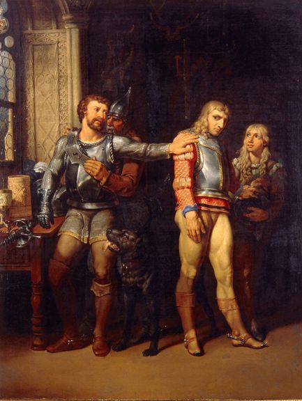  Johann Heinrich Wilhelm Tischbein, Götz von Berlichingen mit eiserner Hand, 1782 
