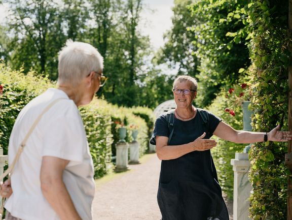 Besuch des russischen Gartens