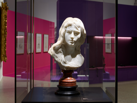 Mignon bust by Auguste Rodin