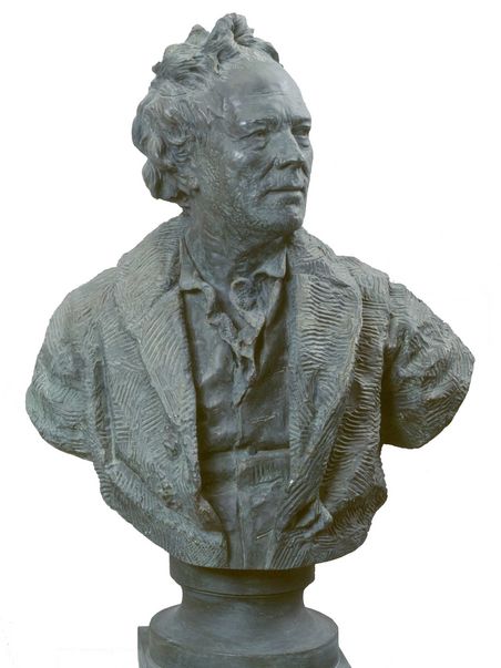 Christoph Willibald Gluck Gipsbüste Christoph Willibald Glucks