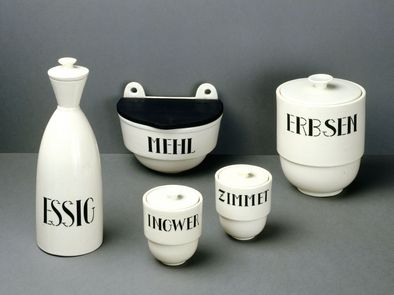 Theodor Bogler, Vorratsdosen / Stock Cans, 1923, Klassik Stiftung Weimar