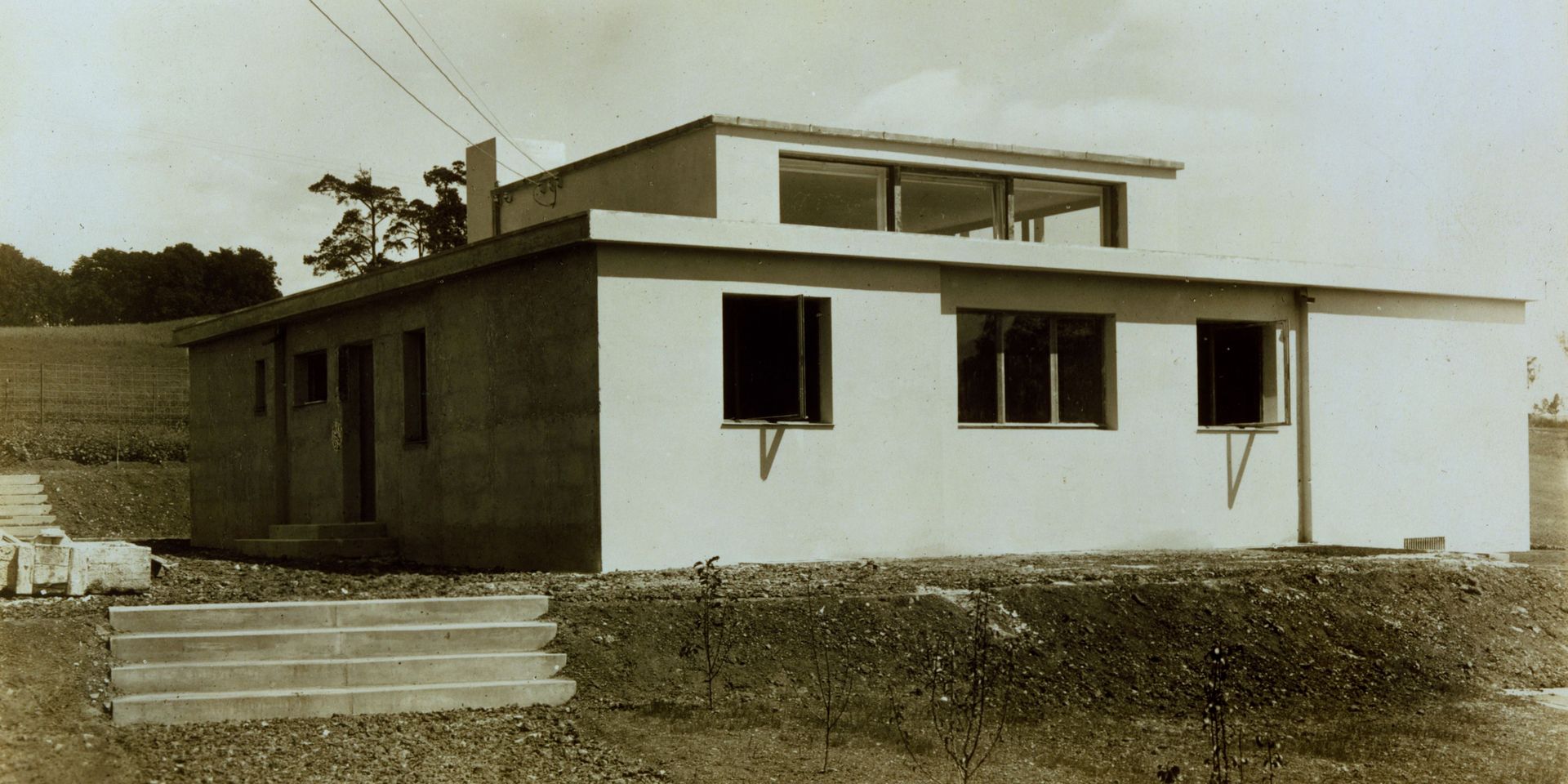 Fotografie von einem Haus im Bauhaus-Stil