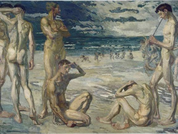  Max Beckmann, Junge Männer am Meer, 1905 © VG Bild-Kunst, Bonn 2010