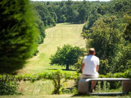 View of the Ettersburg Castle Park