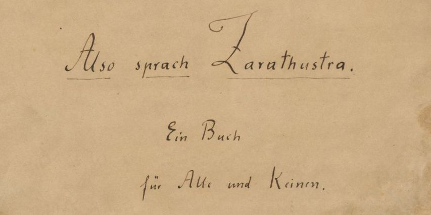 Nietzsche-Nachlass ist UNESCO Weltdokumentenerbe