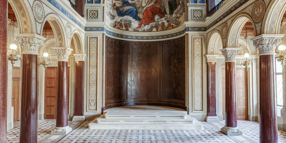 The restored palace chapel 2023