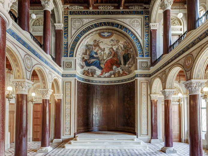 The restored palace chapel 2023