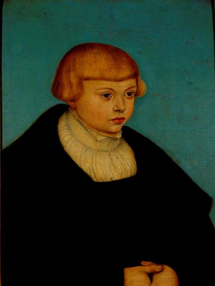 Lucas Cranach d.J., Johann Friedrich II. als Kind, um 1540 