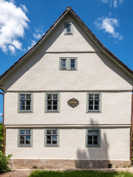 Schiller-Museum Bauerbach, Putzfassade