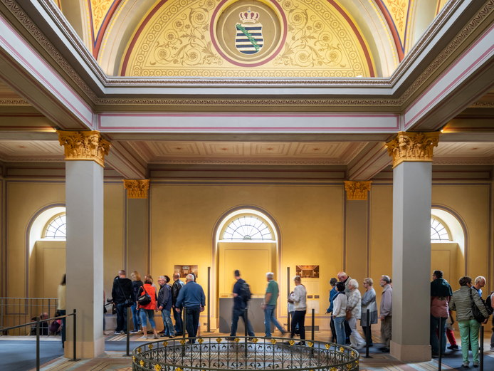 Kapellenraum mit Sternenkuppel