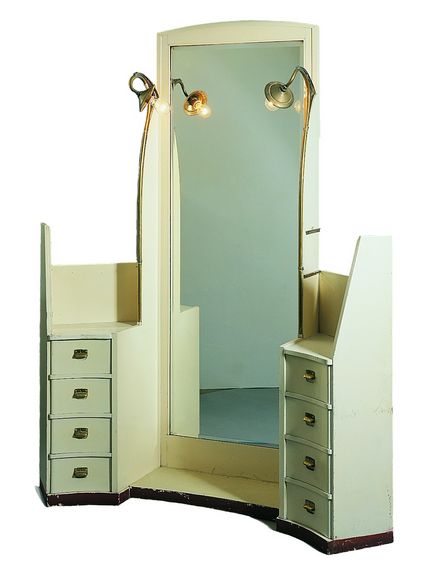  Henry van de Velde, Frisiertoilette aus dem Schlafzimmer von Julie Müller von Schönaich, 1905 