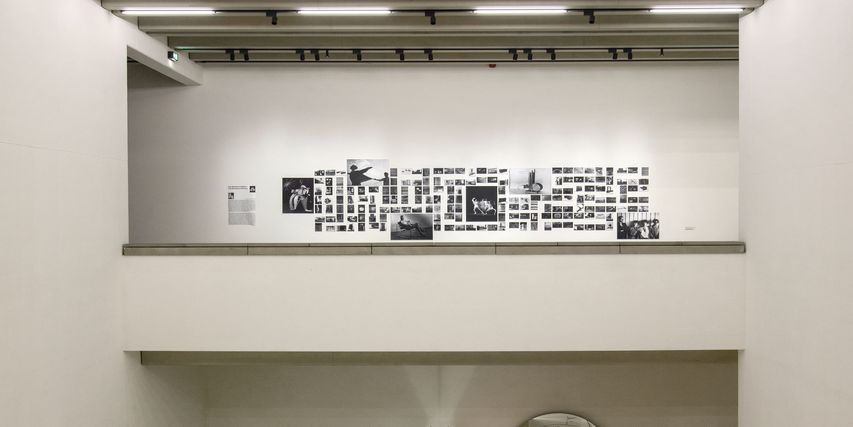 Blick in die Ausstellung des Bauhaus Museums Weimar Bereich „Bühne“