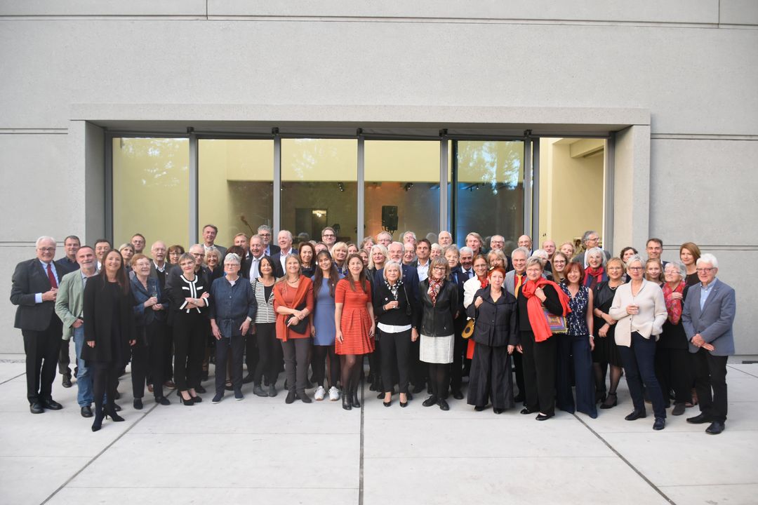 Picture of the "Bauhaus.Weimar.Moderne. Die Kunstfreunde" at the Bauhaus Festival in September 2019.